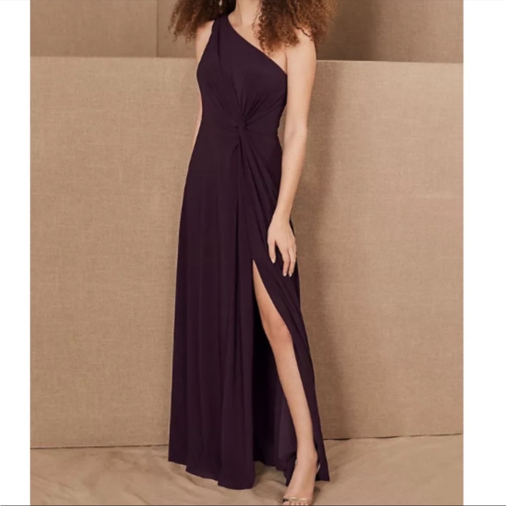Anthropologie BHLDN One Shoulder Brixen Jersey Dress
